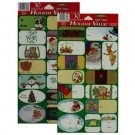 To and From holiday stick labels, pack of 30