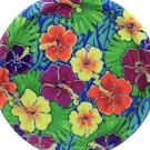 8 pack Luau floral paper plates