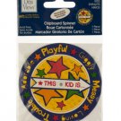 Kids Chipboard Spinner Sticker