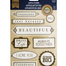 Colorable Dream Big Labels Canvas Stickers