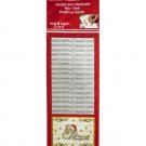 Season's Greetings Silver Foil Stickers