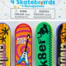 Mini Skateboards Party Favors