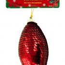 Red Sequined Christmas Ornament