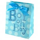 Medium "Boy Oh Boy" Dotted Gift Bag