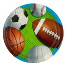 Small Celebrate Sports Party Plates Set
