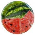 Small Summer Seeds Round Party Plates Set