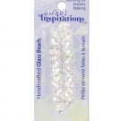 Handcrafted crystal wheel beads