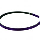 1/4" pupl satin headband