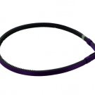 Purple Satin Headband