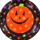 Pumpkin shallow plastic bowl