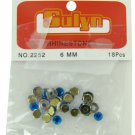 Blue Rhinestones with Mounts
