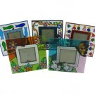 Flower Design Glass Frame