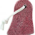 pink foot shaped pumice