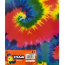 Tie Dye Foam Craft Sheet
