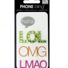 Lots of Laughs Phone Bling Removable Stickers