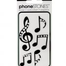Musical Notes Phone Stones Stickers