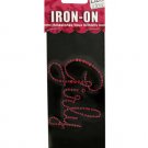 'Girly' Rhinestone Iron-On Transfer