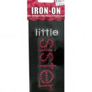 'Little Sister' Rhinestone Iron-On Transfer