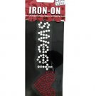 'Sweet Heart' Rhinestone Iron-On Transfer