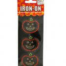 Jack-O-Lanterns Rhinestone Iron-On Transfer