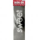 'Sweet' Rhinestone Iron-On Transfer