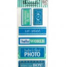 Baby Boy Jumbo Woven Labels