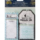 Stitched Canvas & Cardstock Specialty Tags