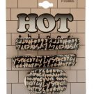 Word Art Hair Clips and Ponytail Holder