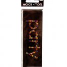 Bling 'Party' Rhinestone Word Sticker