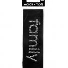 Bling 'Family' Rhinestone Word Sticker