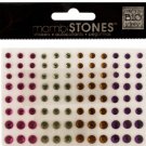Bling Multi-Colored Rhinestone Singles Stickers