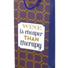 Wine Theme Bottle Gift Bag
