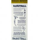 basketball facts/theme sticker sheet