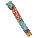 First birthday crepe paper streamer roll