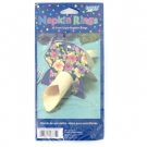 Tropical tent-style napkin rings, package of 20