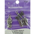 Garden charms, pack of 3