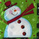 16 count polka dot christmas napkins