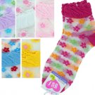 Mid Cut Flowers Socks