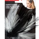simplicity feather plume headband accent