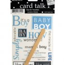 Baby Boy Rub-On Transfers