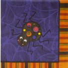 Spooky Spider Napkins Set