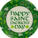 Shamrock Round Party Plates Set