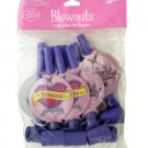 Her Highness Party Blowouts with Glitter Medallions