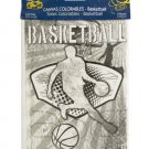 Basketball Canvas Colorables