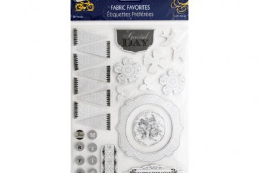 Wedding Day Self-Adhesive Fabric Favorites