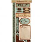 Family Self-Adhesive Cardstock Die-Cuts