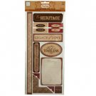 Heritage Self-Adhesive Cardstock Die-Cuts