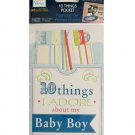 10 Things I Adore About My Baby Boy Journaling Pocket