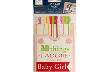10 Things I Adore About My Baby Girl Journaling Pocket