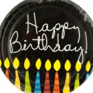 Happy Birthday Candles Dessert Party Plates
